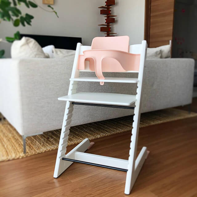 ホット製品 STOKKE ストッケ トリップトラップ ベビーチェア ホワイト 