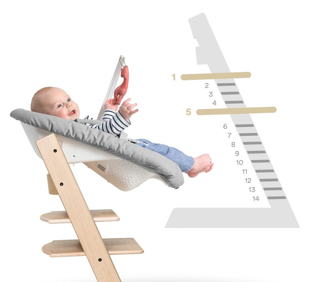 STOKKE ストッケ 木製 高さ調節可能 バランスチェア